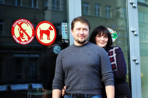Вікторія та Вадим Сікерко - власники ресторану "Мала Україна" 