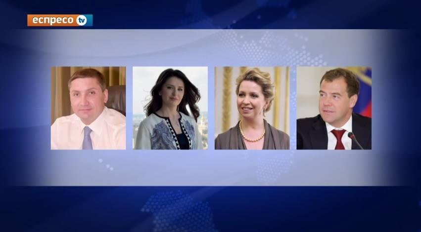 Дружина В.Поліщука Л.Різва - племінниця С.Медведевої, дружини прем'єра РФ