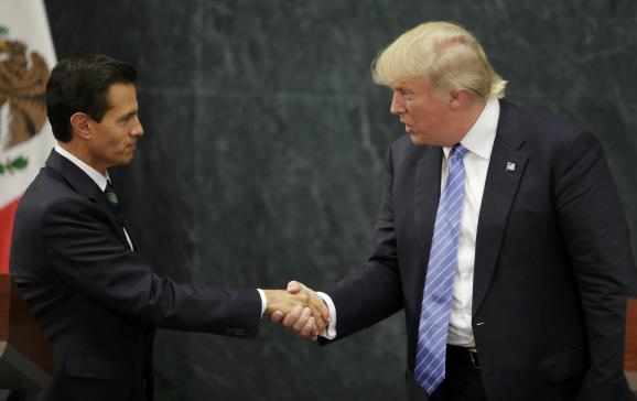 Дональд Трамп президент Мексики Енріке Пенья Ньєту