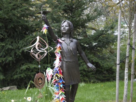 статуя Садако Сасакі в Сієтлі США