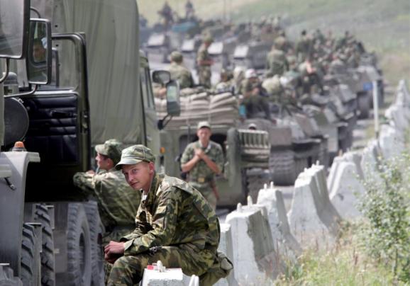 Российская армия Грузия Южная Осетия