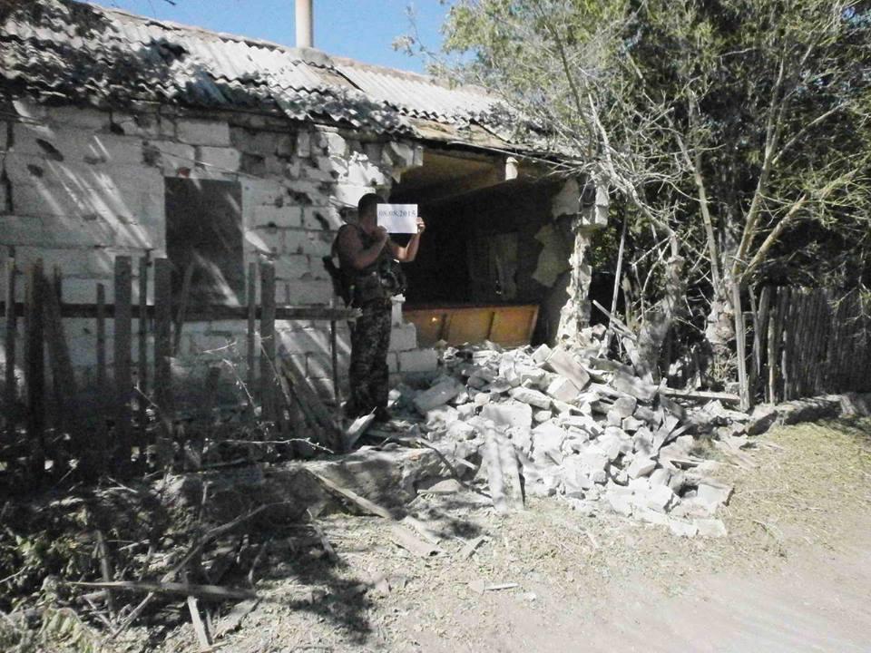 Обстріл проросійськими бойовиками Гранітного