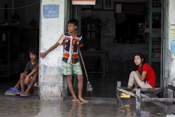 наводнение Мьянма
