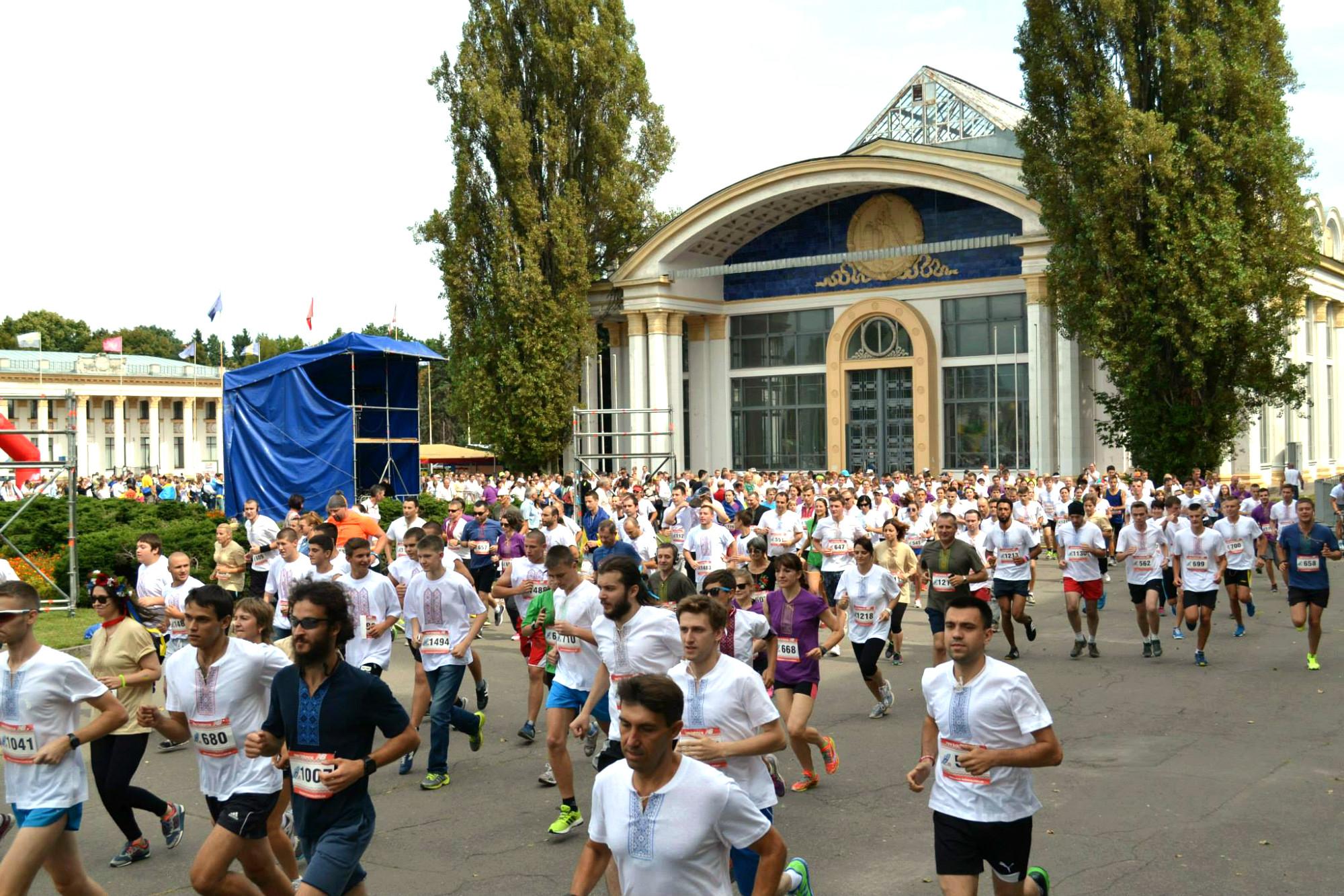 Перший забіг у вишиванках до Дня Незалежності відбувся минулого року