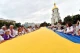 Державний прапор на Софійській площі у Києві