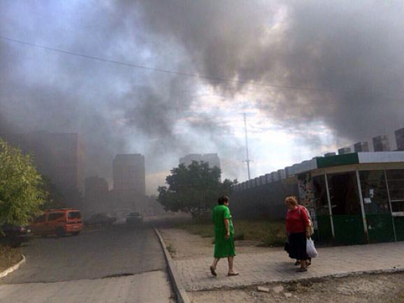 пожежа Маріуполь