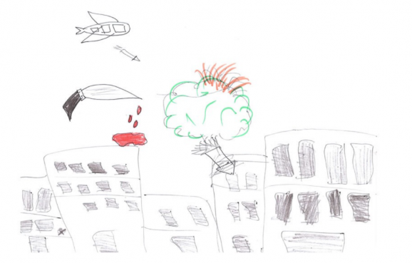 Сирія діти малюнки війна