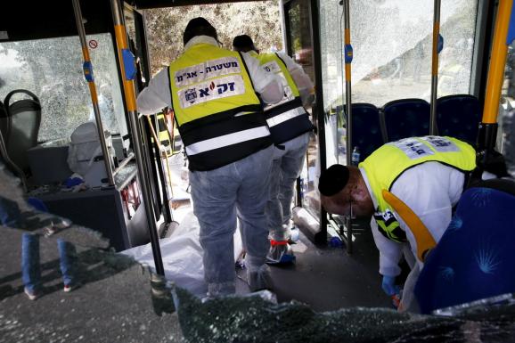 Терракт в автобусе в Ерусалиме