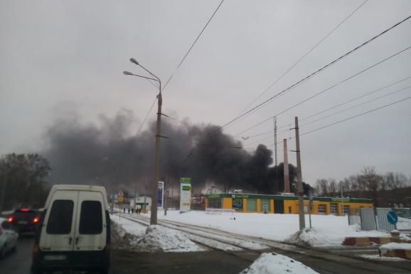 пожежа завод Харків