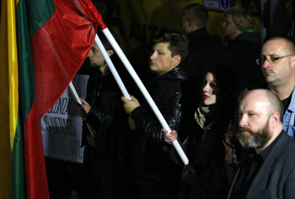 У Литві пройшов мітинг проти біженців - фото 3