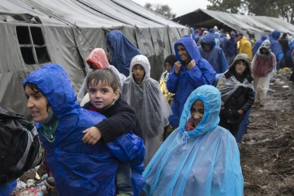 Беженцы в Беркасово