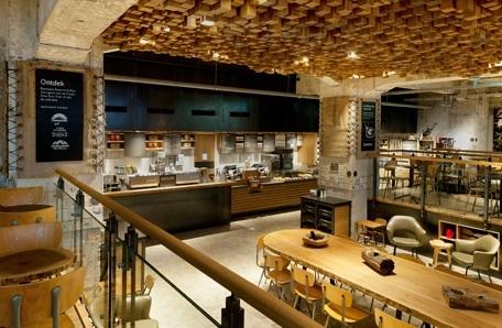 Ресторан Starbucks в Амстердамі