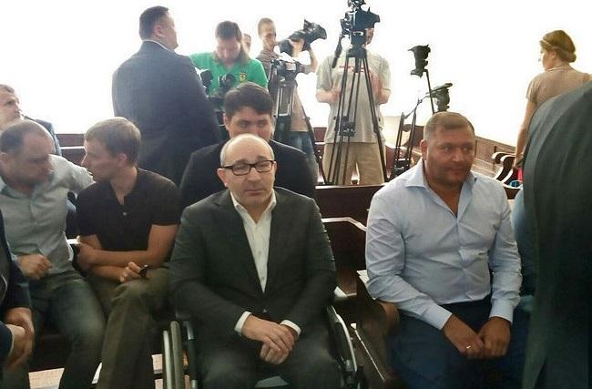 Геннадій Кернес на суді за обвинуваченням у катуванні активістів Євромайдану