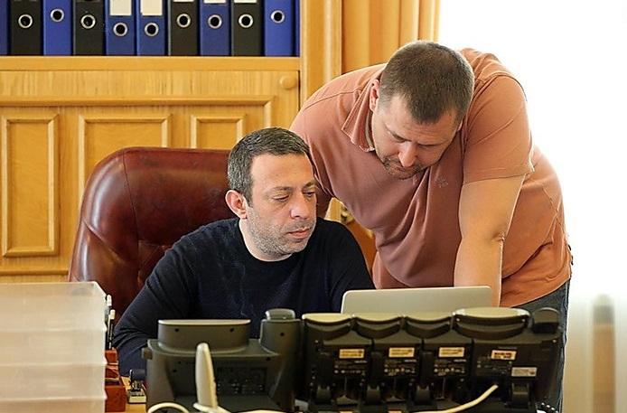 Лідери партії "УКРОП" Геннадій Корбан та Борис Філатов