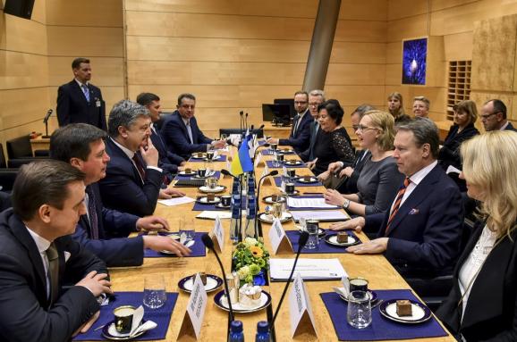 Официальный визит в Финляндию Президента Украины