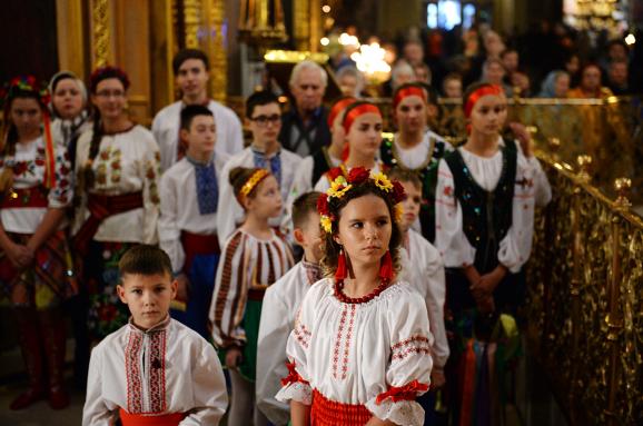 украинские дети патриарх кирилл