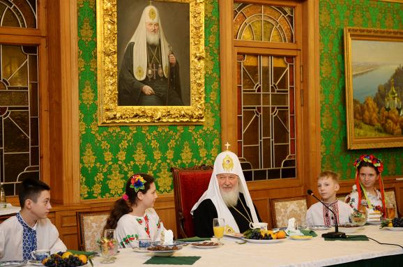 украинские дети патриарх кирилл