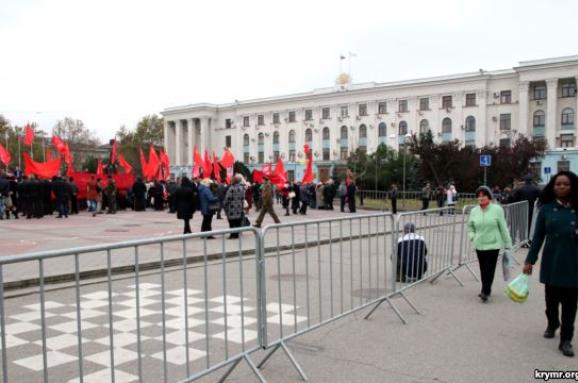 Октябрская революция Крым