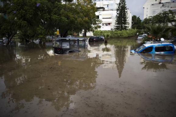 наводнение в Ашкелоне