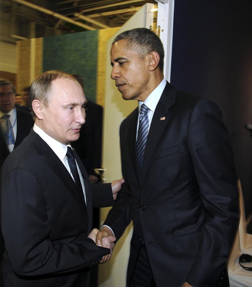 Барак Обама Володимир Путін Париж саміт