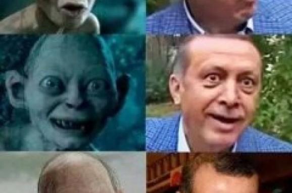 Ердоган Голлум