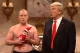 Пародійна сцена різдвяної зустрічі Путіна і Трампа на гумористичному шоу Saturday Night Live на каналі NBC