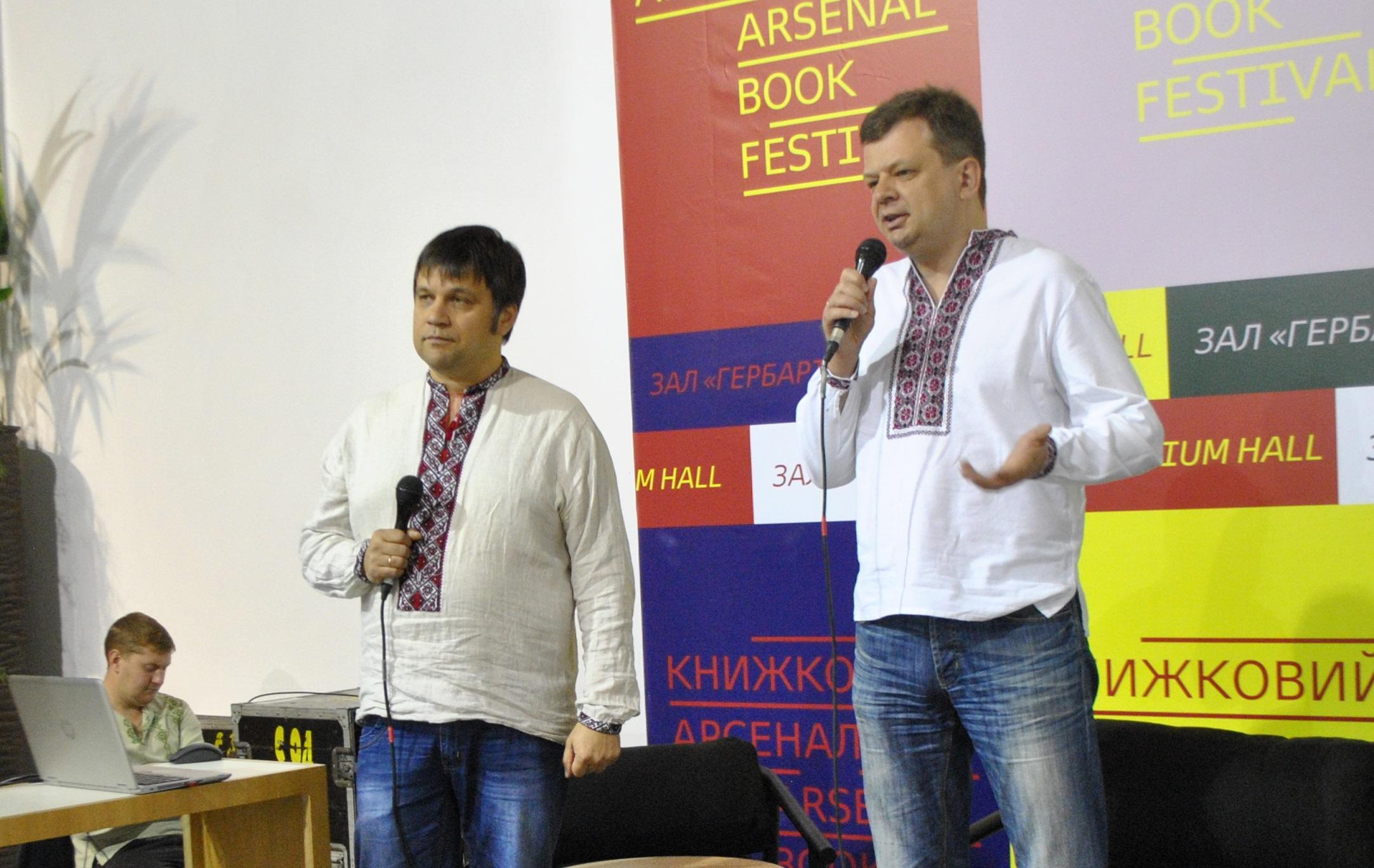 Маркетинг-директор Еспресо Микола Типусяк та шеф-редактор Еспресо Василь Рябчук