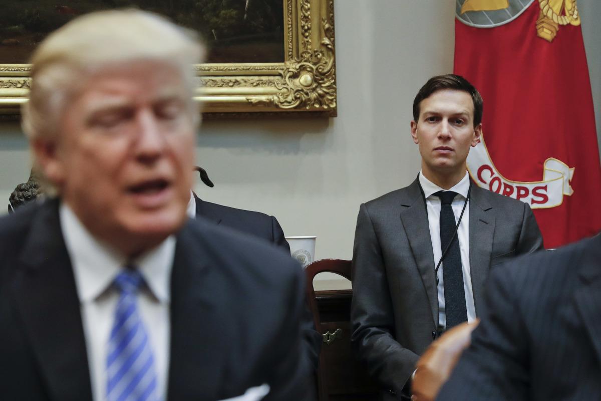 Дональд Трамп и Джаред Кушнер