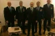 Путін разом з Уткіним (крайній праворуч), Трошевим та іншими впливовими "вагнерівцями"