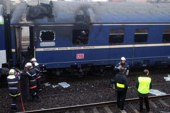 залізнична аварія Франція Нансі пожежа