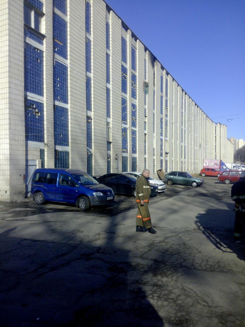 пожар паркинг Кассиана