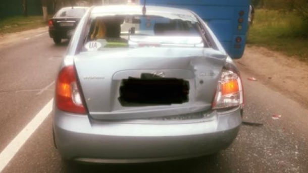 Диля попал в аварию на Варшавской трассе Диля попал в аварию на Варшавской трассе