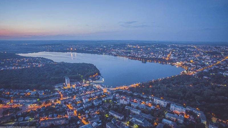 Панорама Тернополя