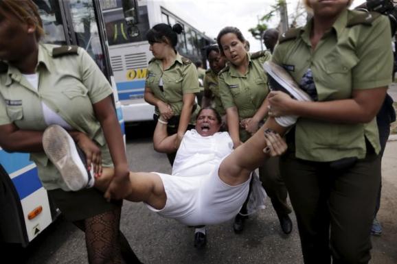 Куба протест візит Барак Обама затримання