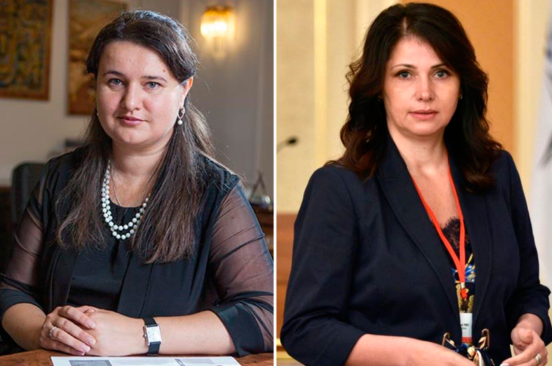 Оксана Маркарова та Ірина Фріз