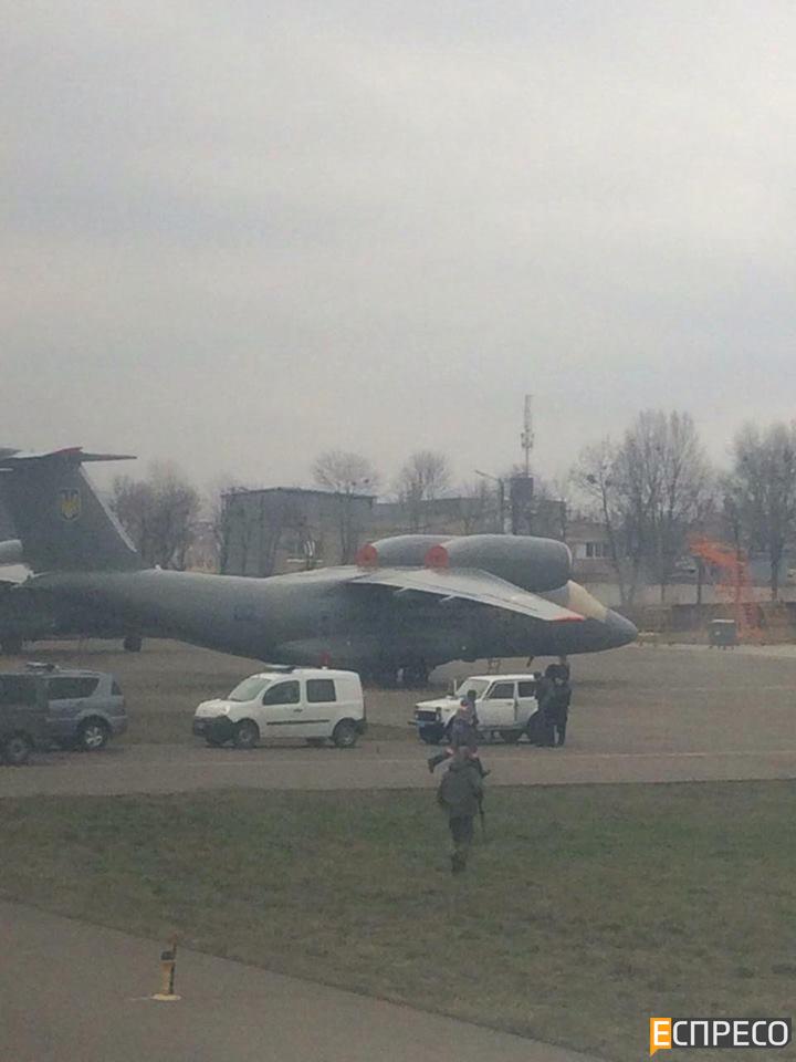 Вид з вікна літаку рейсу Дубай-Київ