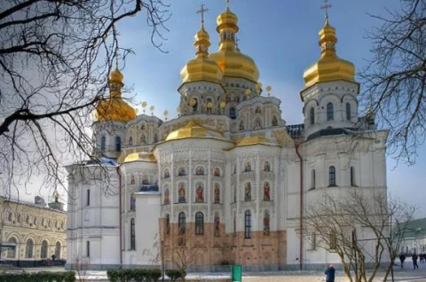 Успенський собор Києво-Печерської Лаври, де поховано великого князя Костянтина Острозького
