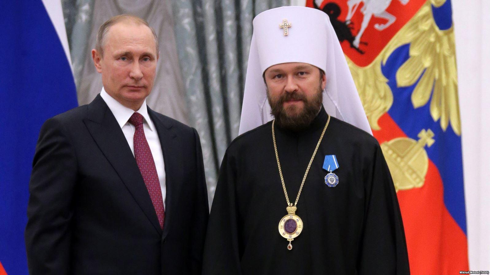 Илларион с Путиным
