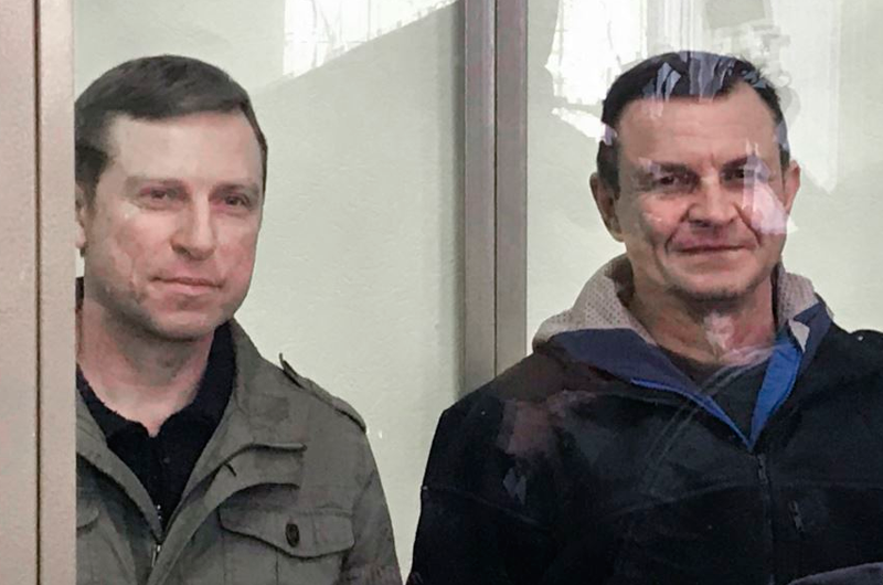 Олексій Бессарабов (л) і Володимир Дудка (п)