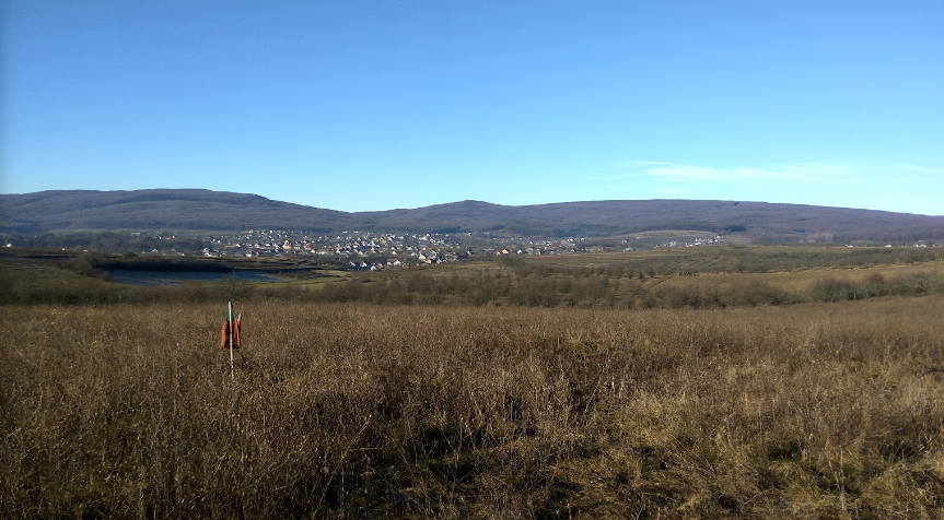 Панорама деревни Чорновка