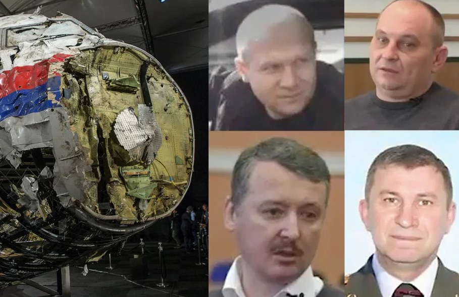 За годинниковою стрілкою: Олег Пулатов, Леонід Харченко, Ігор Гіркін, Сергій Дубинський 