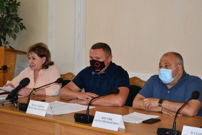 Під час засідання Волинської обласної комісії з питань ТЕБ та НС
