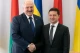 Лукашенко и Зеленский на Втором форуме регионов Украины и Беларуси Житомир. 4 октября 2019 года