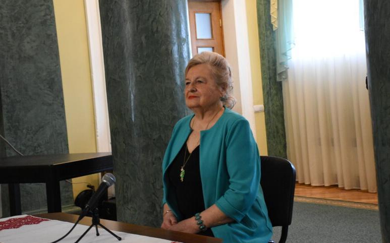 голова Волинського відділу Союзу українок Любов Ганейчук