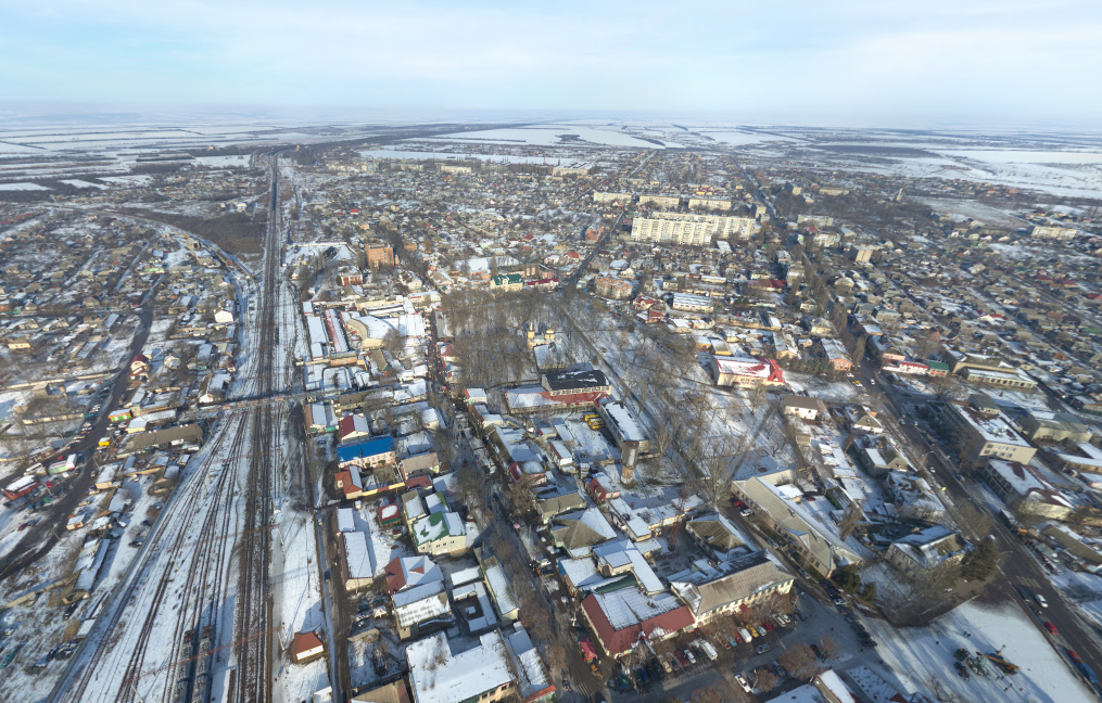 Зимова панорама Роздільної