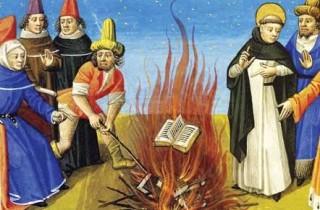Спалення книжок святою Інквізицією