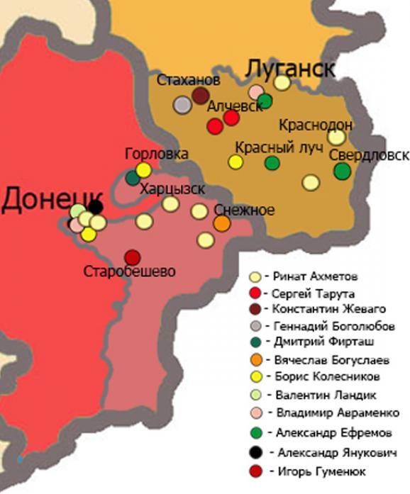 Донецкая народная республика ископаемые. Карта полезных ископаемых Донбасса. Промышленная карта Донбасса. Буферная зона Донбасс карта.