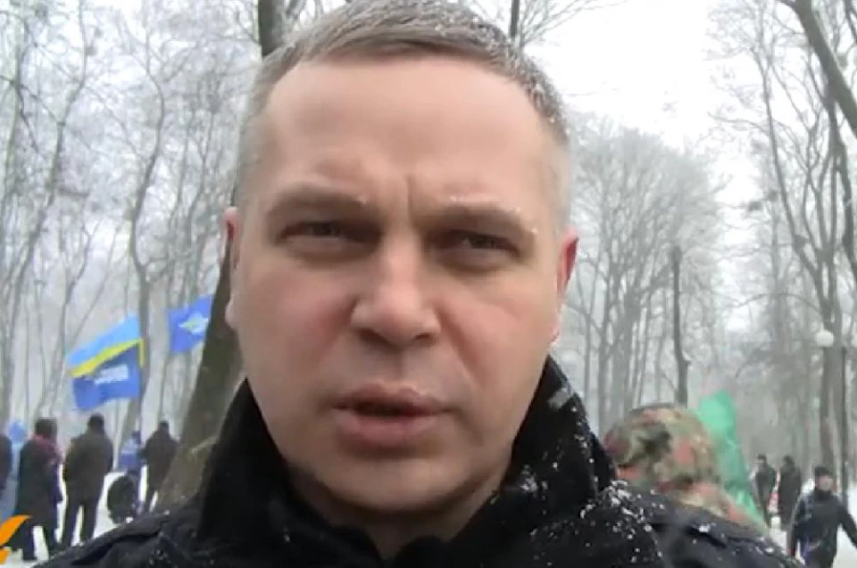 комендант наметового містечка Антимайдану Олександр Зінченко