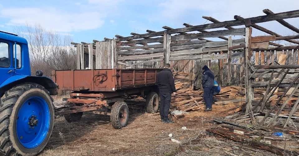 житель підірвався на розтяжці
