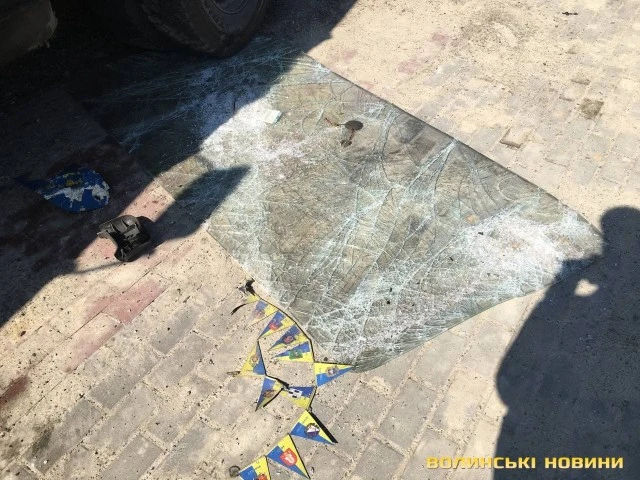 У Луцьку трапилась аварія за участю вантажівки та маршрутного таксі